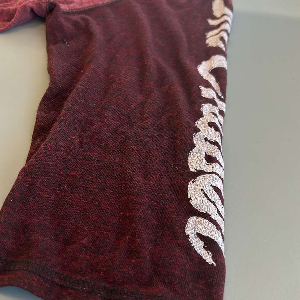 Aviatior Nation 3/4 sleeve ski chaser Henley. - Picture 3 of 4